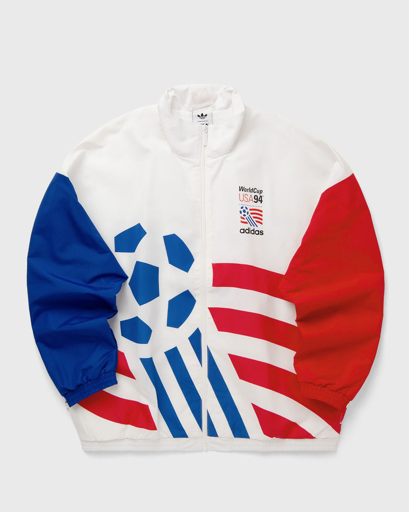 Adidas Graphic Woven Track Top White