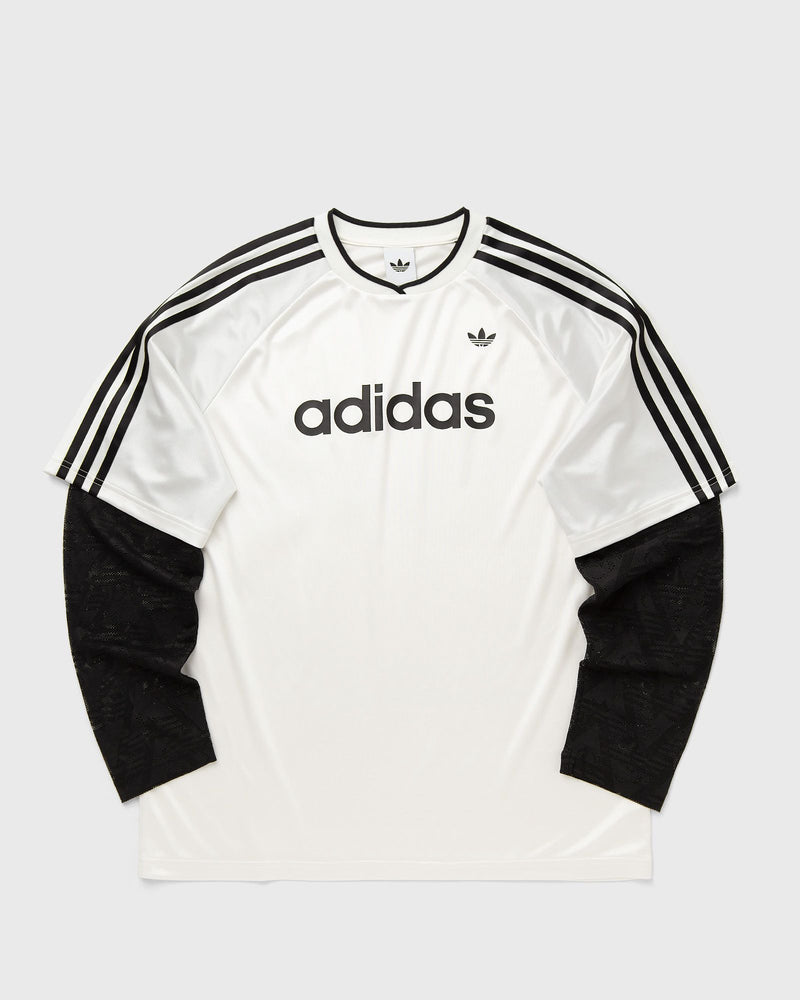 Adidas Womens Lace Long-Sleeve Jersey White