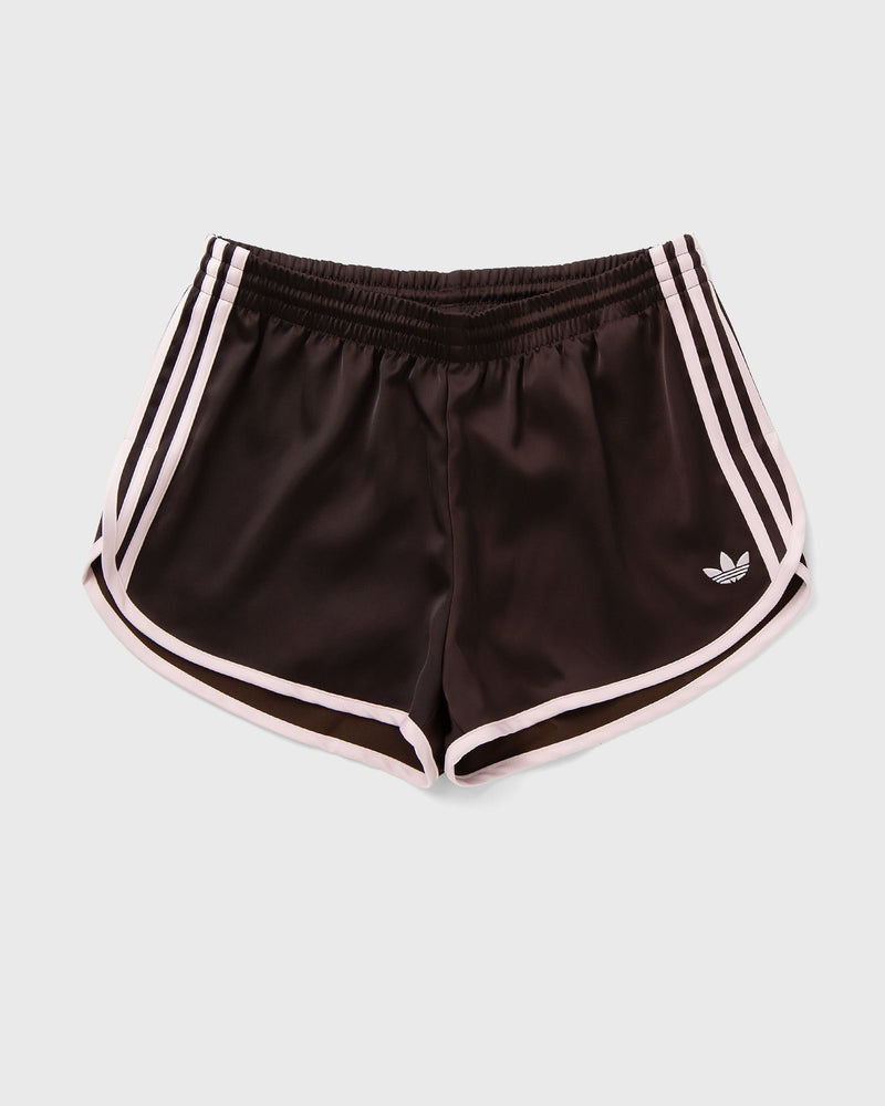 Adidas Womens 3 Stripes Sprinter Shorts Brown