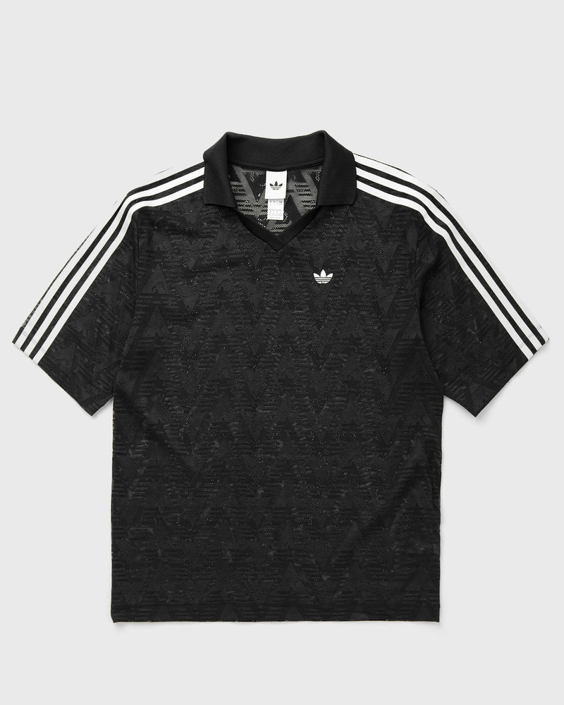 Adidas Womens Lace Football Jersey Black