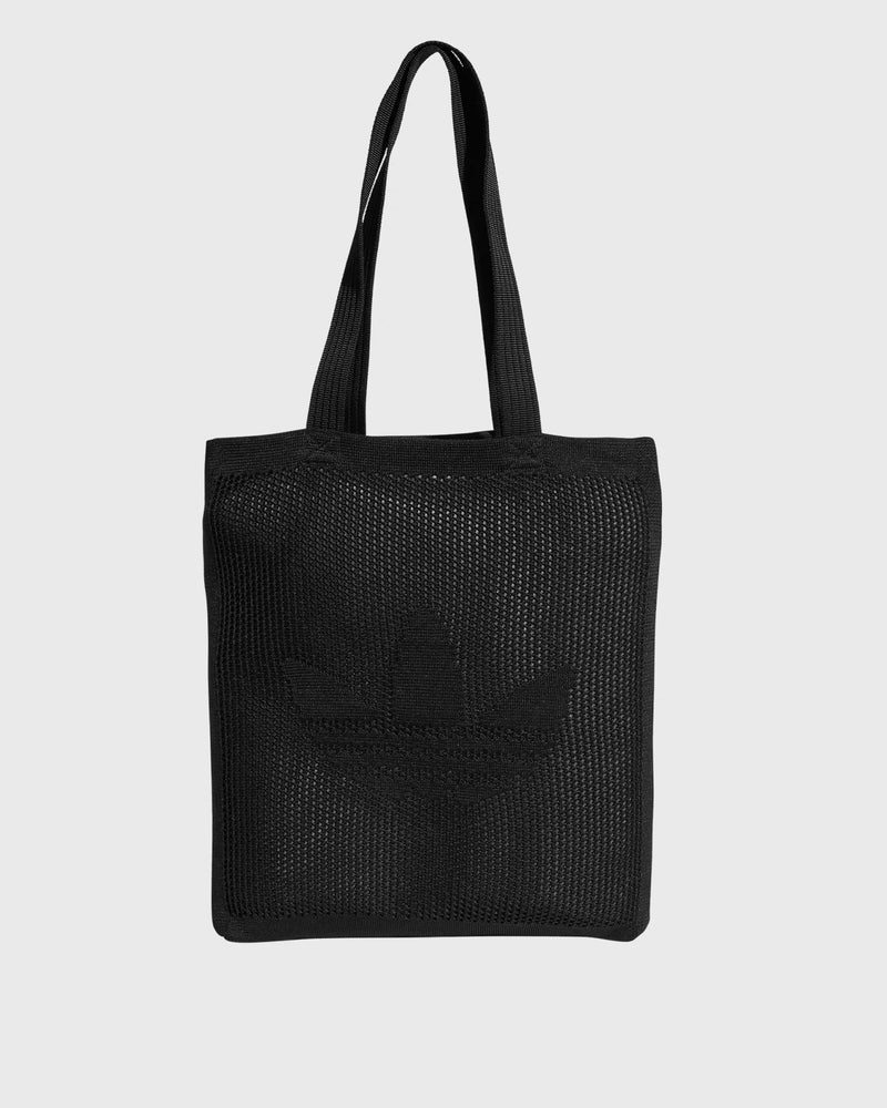 Adidas Crochet Tote Shopper Bag Black