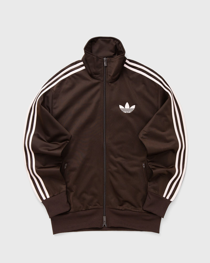 Adidas Womens Firebird Track Top Loose Brown