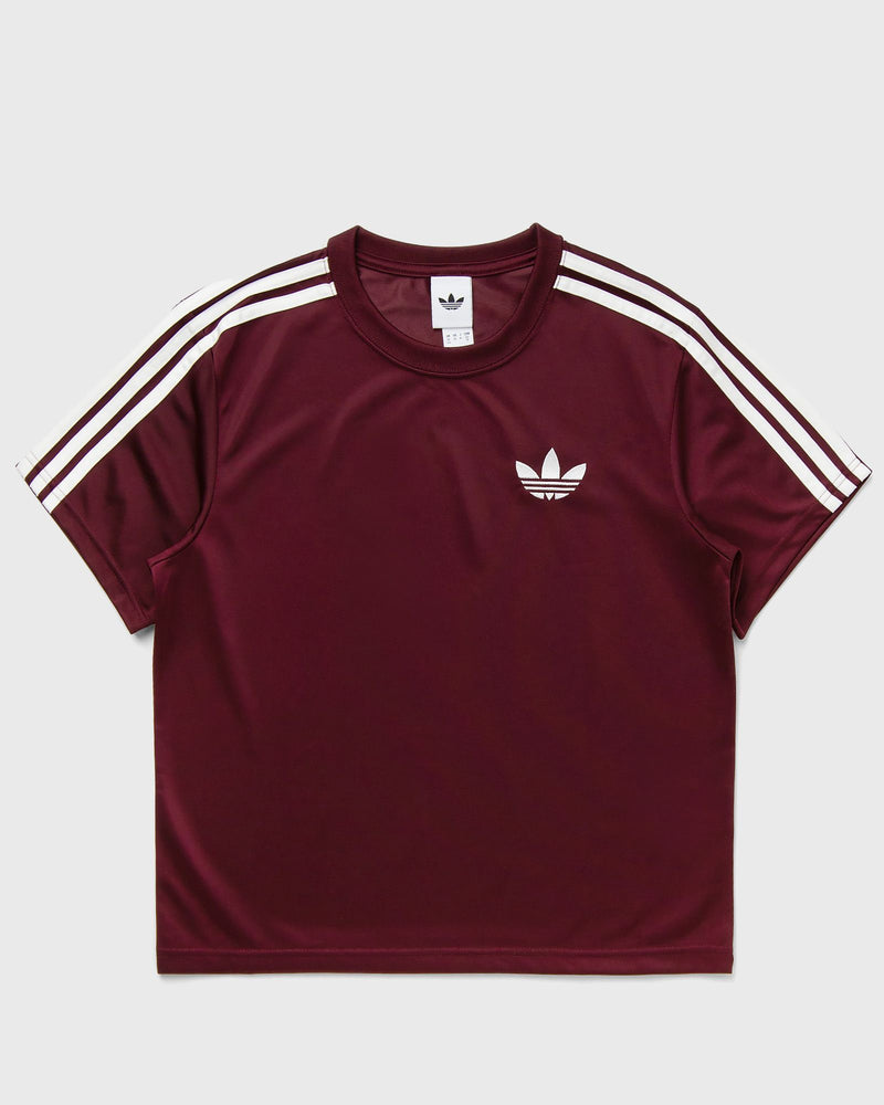 Adidas Womens Firebird Tee Red