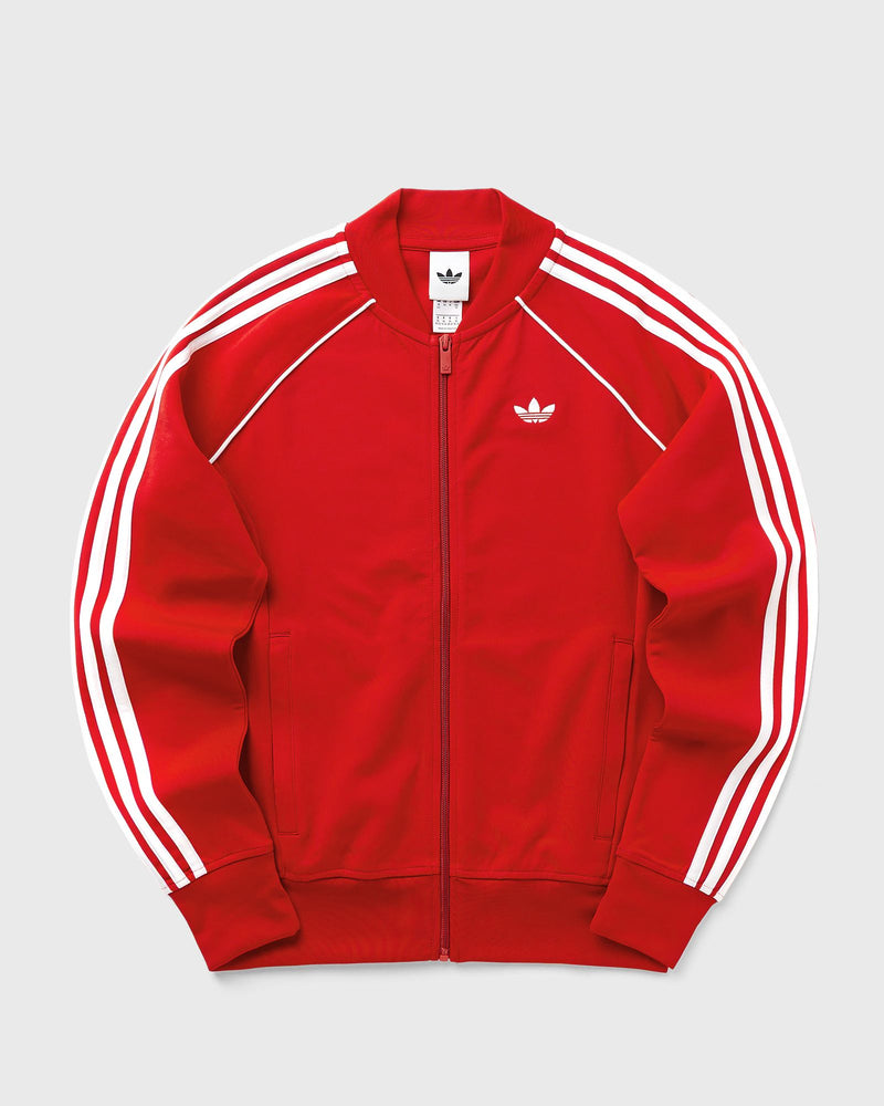 Adidas Womens Sst Classic Track Top Red