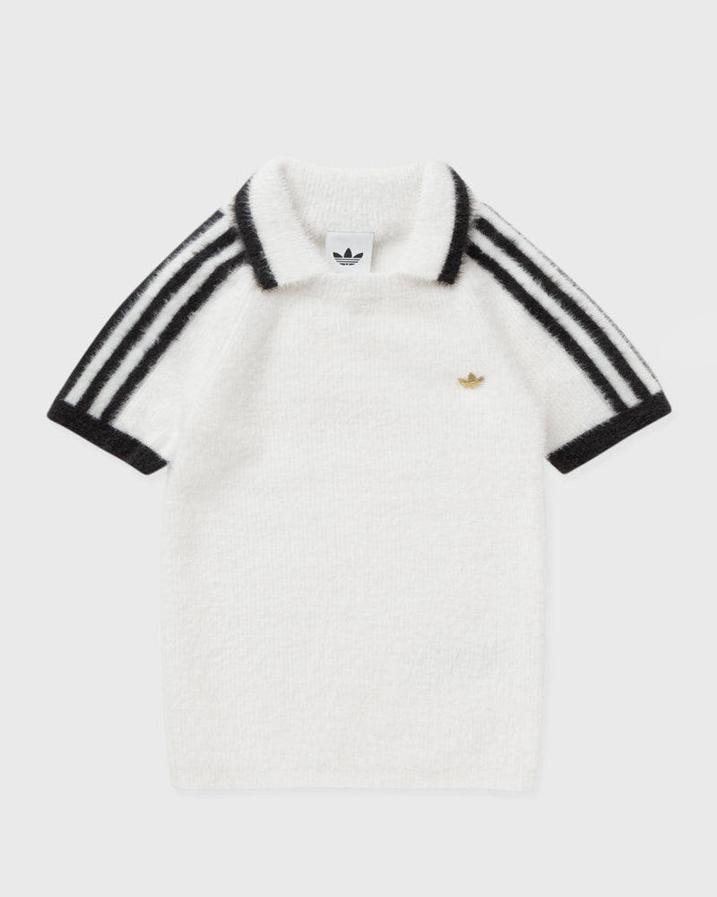Adidas Womens Knitted Cali Tee White