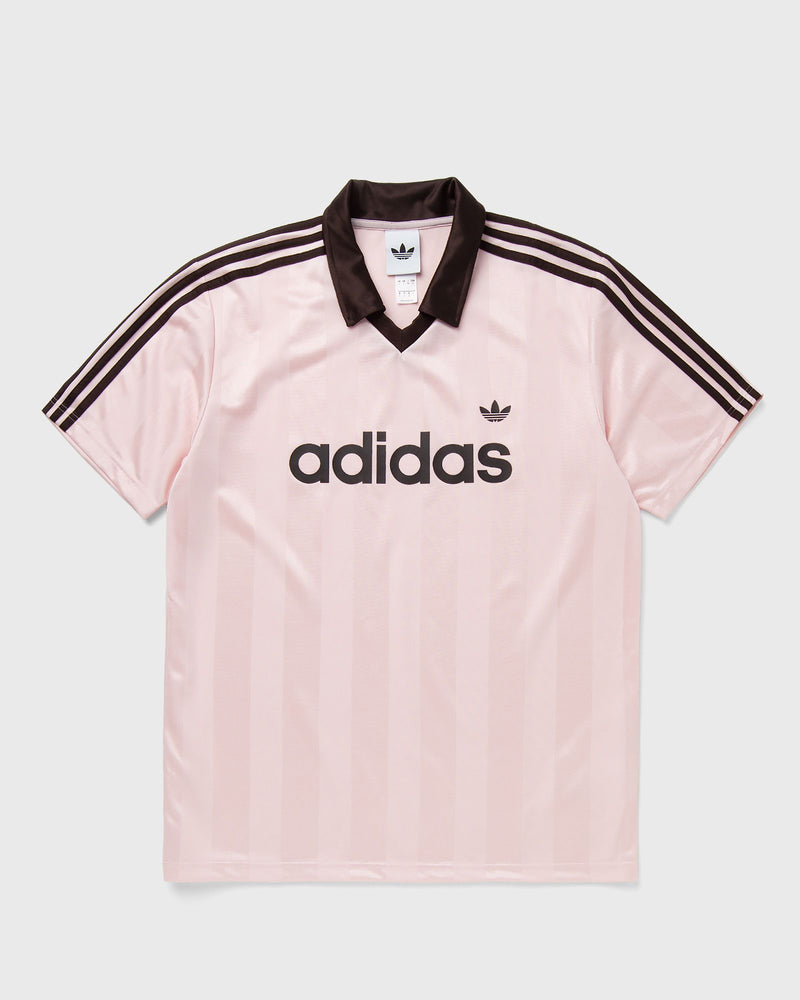 Adidas Archive Collar Engineered Jersey Pink