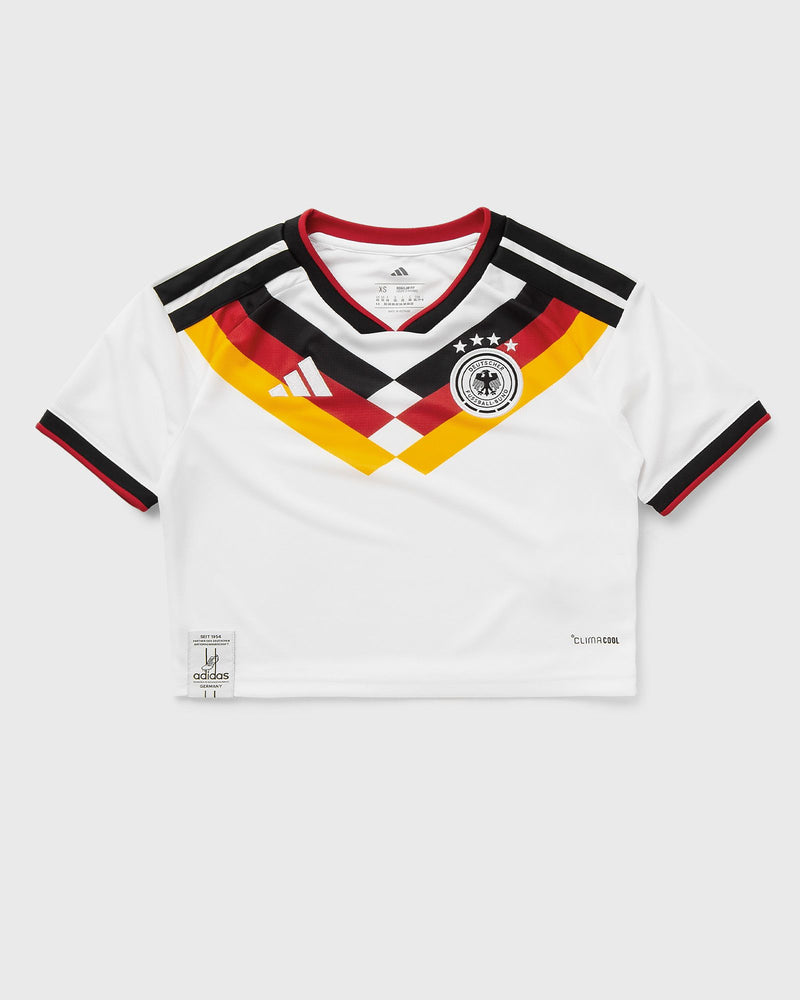 Adidas Womens Dfb Deutschland 26 Home Cropped Jersey White