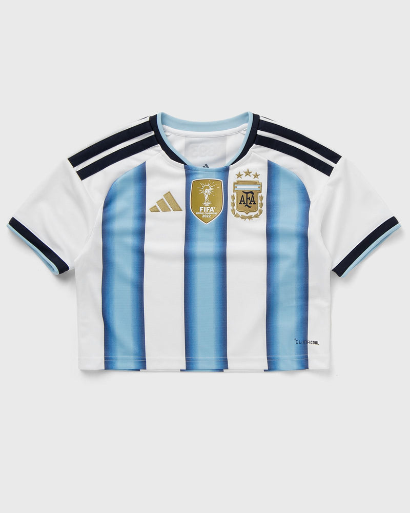 Adidas Womens Argentina 26 Home Cropped Jersey Blue|white