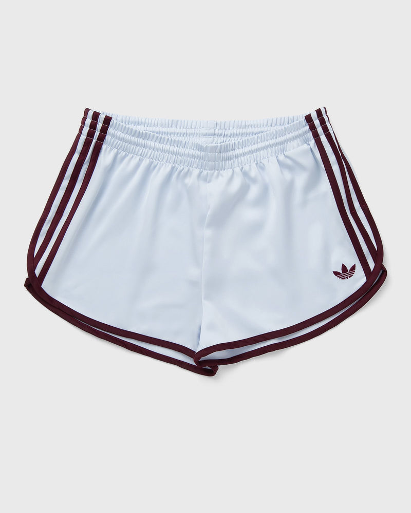 Adidas Womens 3 Stripes Sprinter Shorts Blue