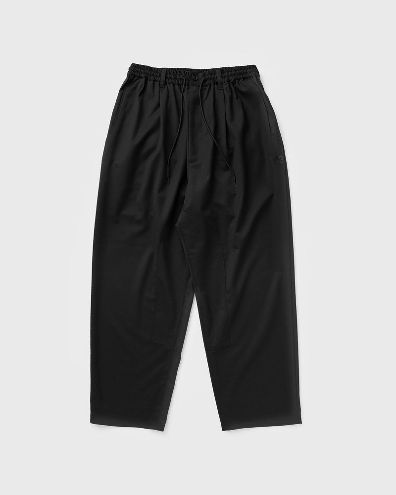Y-3 Refined Wool Track Pants Black