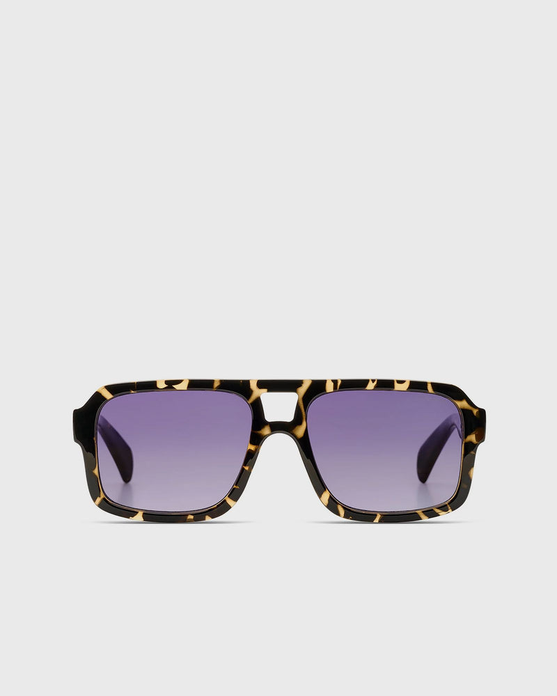 Komono Falcon Dark Tortoise Brown|purple
