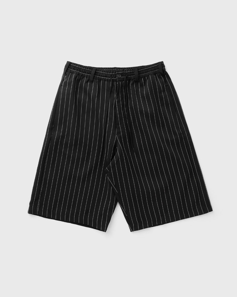 Y-3 Pinstripe Sport Uniform Shorts Black