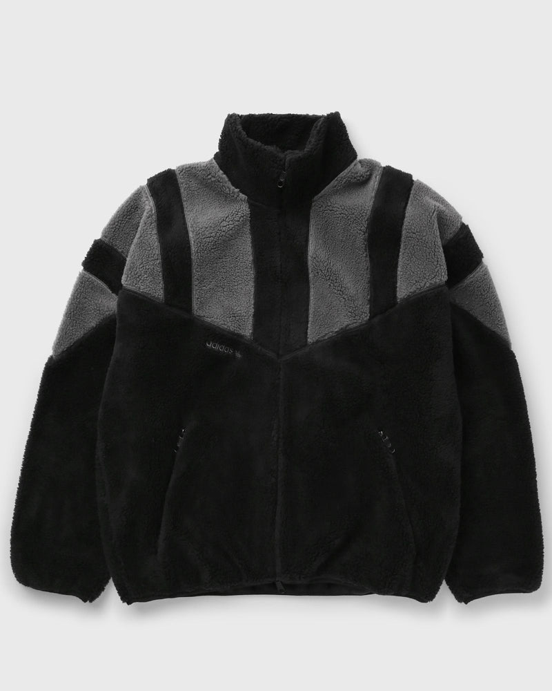 Adidas Adicolor Blocked Fleece Track Top Black