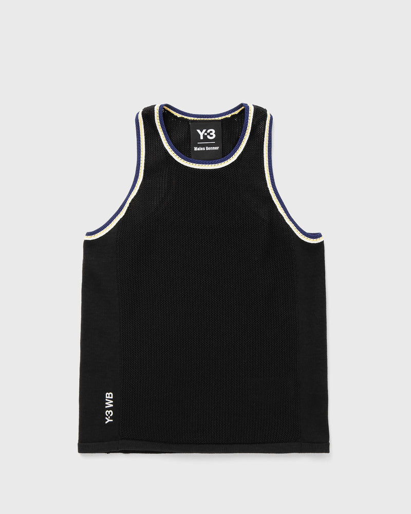 Adidas x Wales Bonner Womens Y3 Knit Tank Black