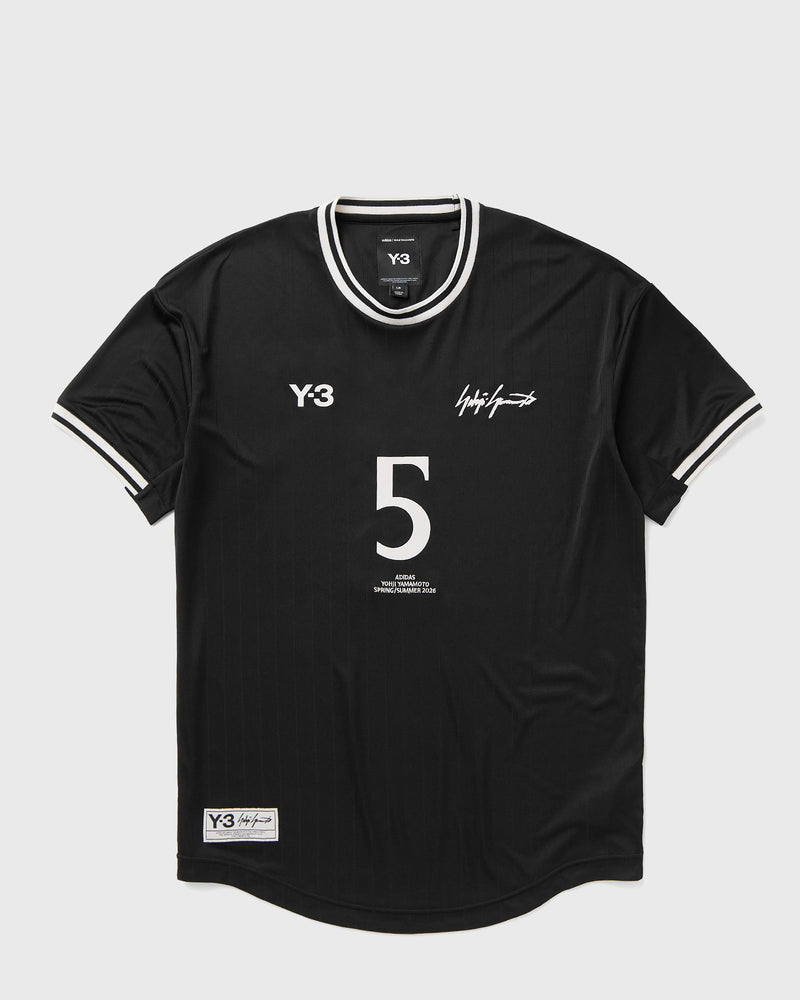Y-3 Jb Football Short Sleeve Jersey Black