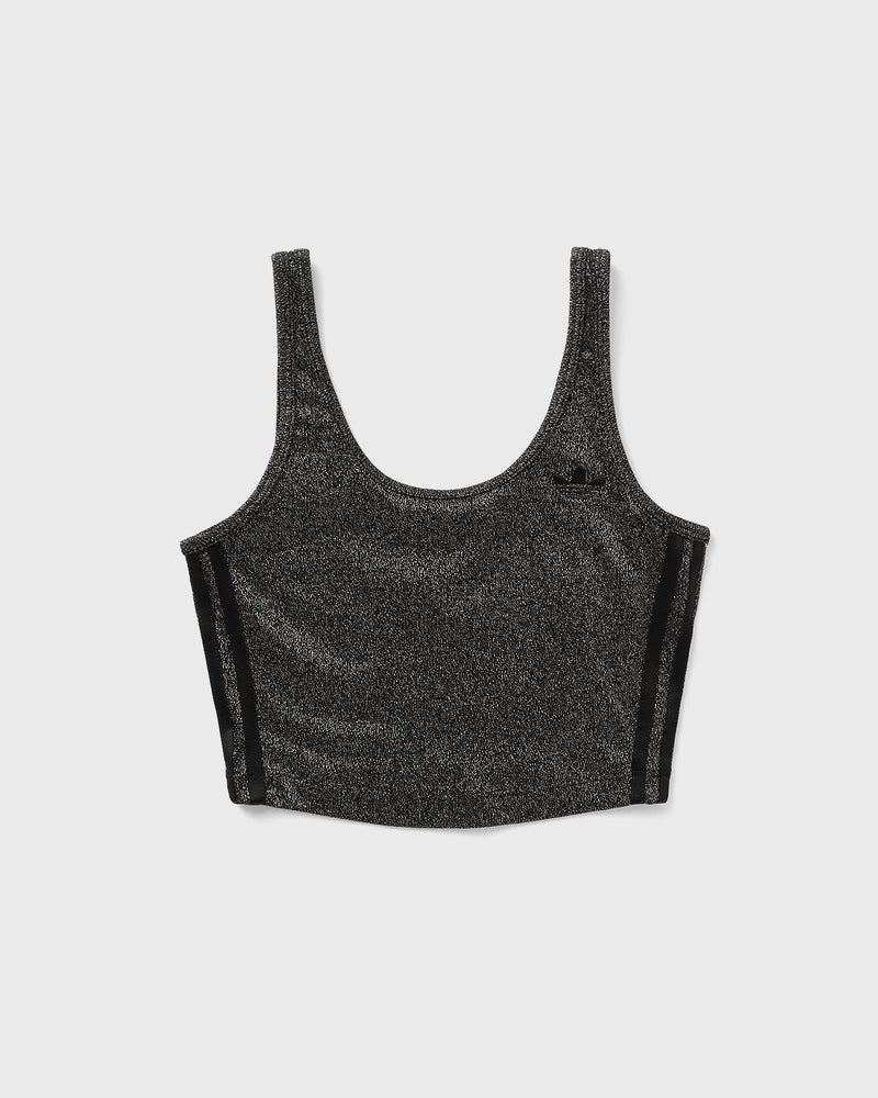 Adidas Womens Lurex Bralet Black
