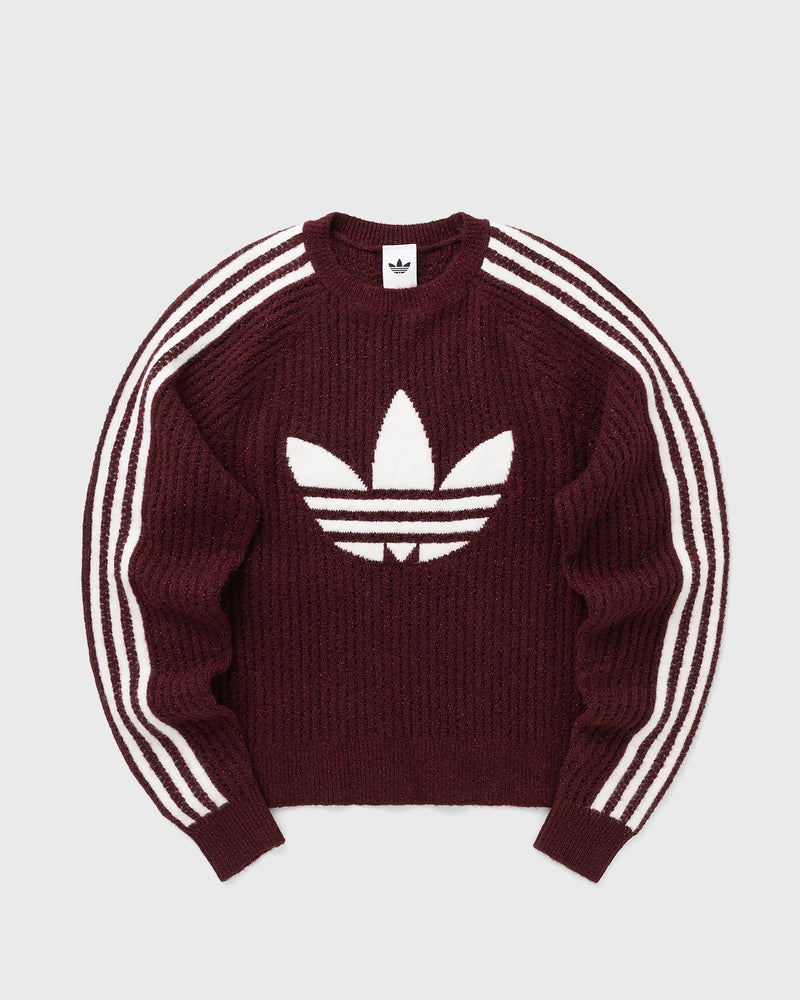 Adidas Womens Knit Crew Purple