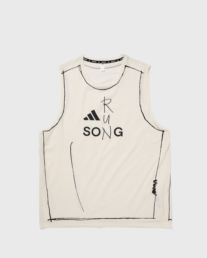 Adidas ADI365 Song for the Mute Running Tank Beige