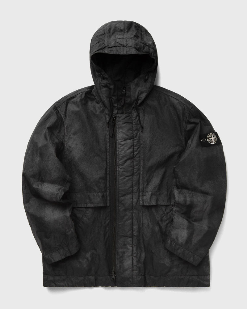 Stone Island Short Parka Black