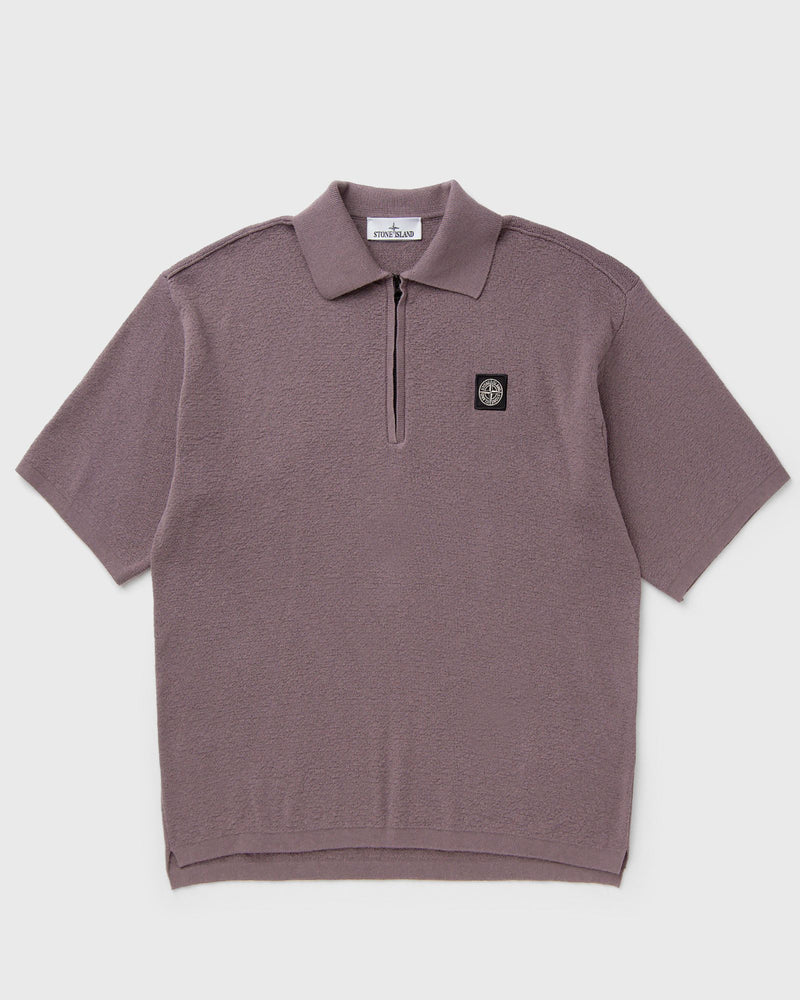 Stone Island Ss Polo Grey|purple