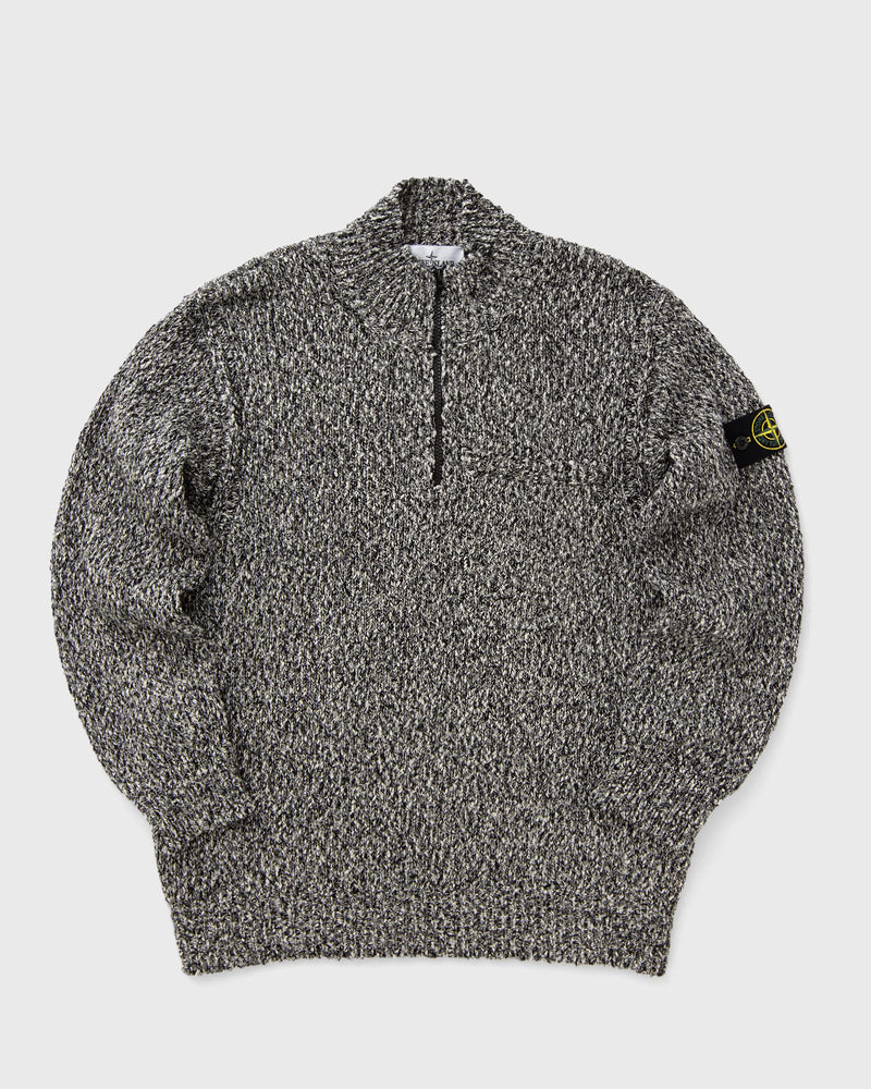 Stone Island Knit Half Zip Black