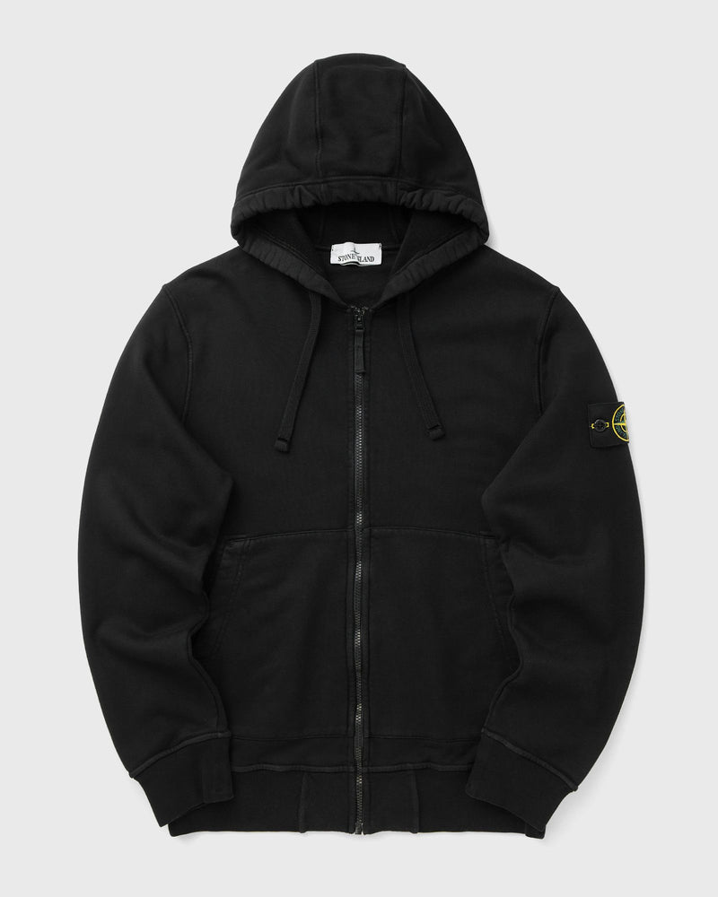 Stone Island Zip Hoodie Sweater Black