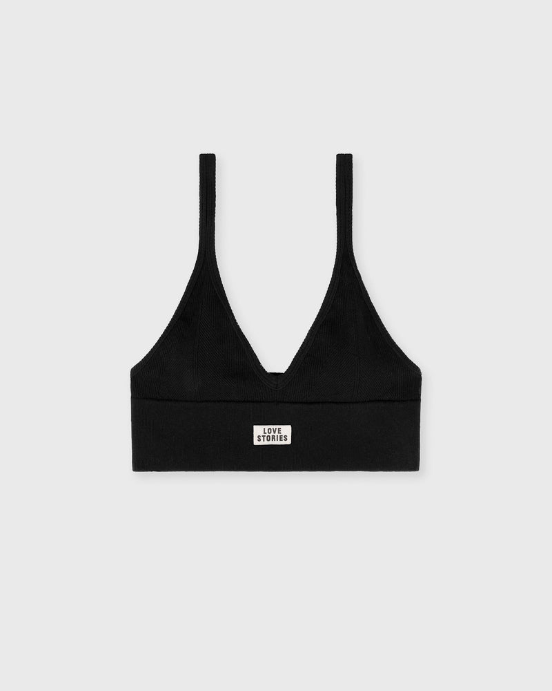 Love Stories Posey Bralette Black