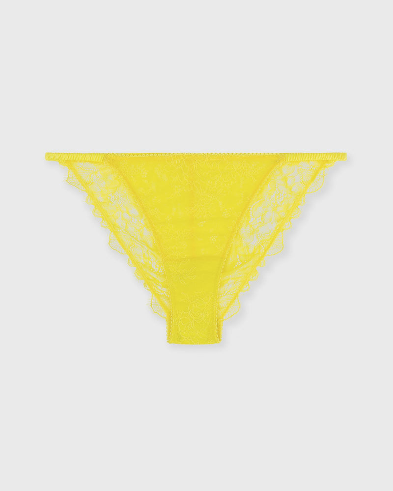 Love Stories Wild Rosie Thong Yellow