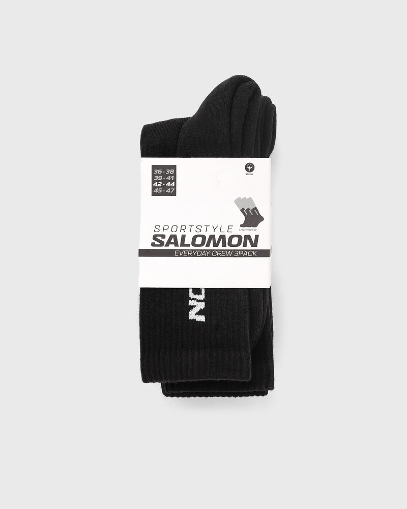 Salomon Everyday Crew 3-Pack Black