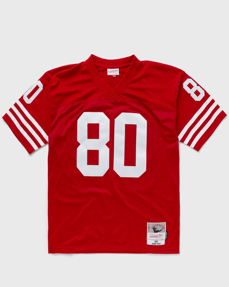 Mitchell & Ness NFL Legacy Jersey San Francisco 49ERS 1990 Jerry Rice #80 Red