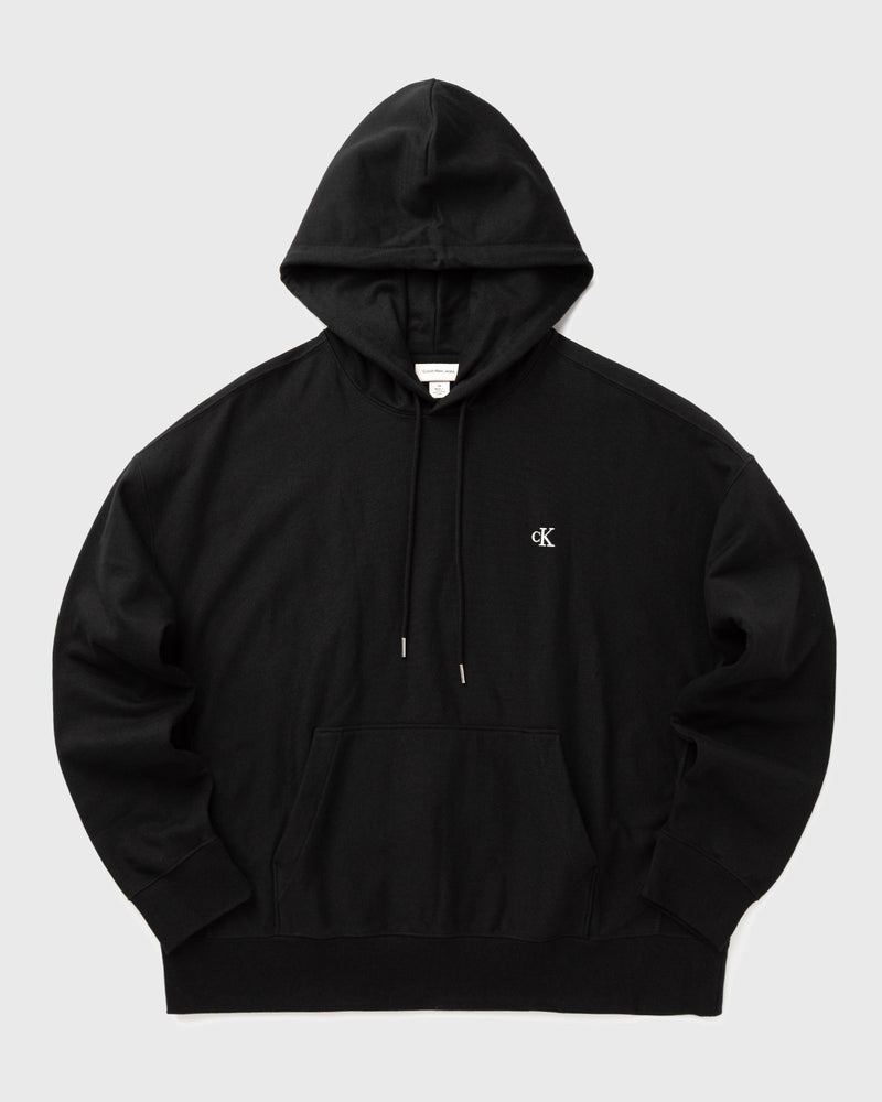 Calvin Klein Jeans Premium Terry Monogram Hoodie Black
