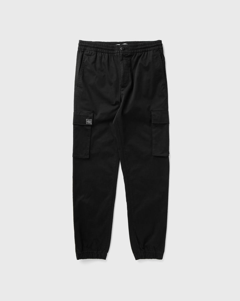 Calvin Klein Jeans Skinny Elastic Twill Cargo Pant Black