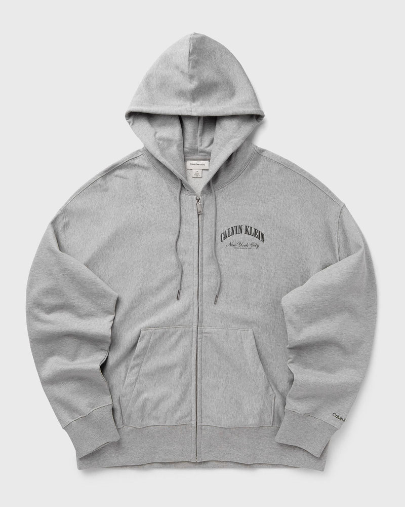 Calvin Klein Jeans Ls Premium Terry Calvin Collegia Grey