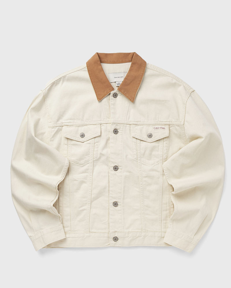 Calvin Klein Jeans 90S Ck Natural W/ Brown Trucker Beige
