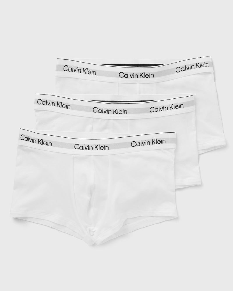 Calvin Klein Underwear Low Rise Trunk Icon Cotton Stretch 3-Pack White