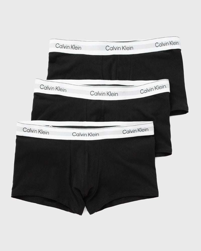 Calvin Klein Underwear Low Rise Trunk Icon Cotton Stretch 3-Pack Black