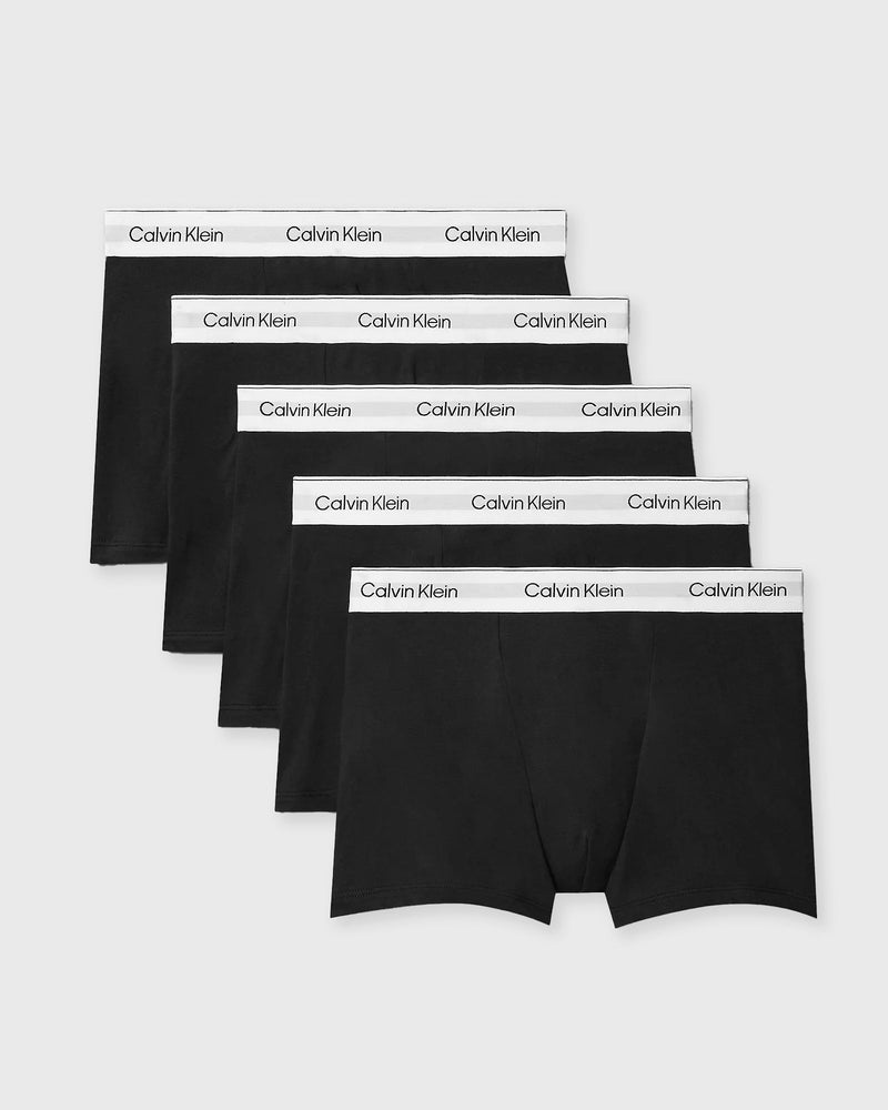 Calvin Klein Underwear Relaxed Fit Trunk 5PK Black