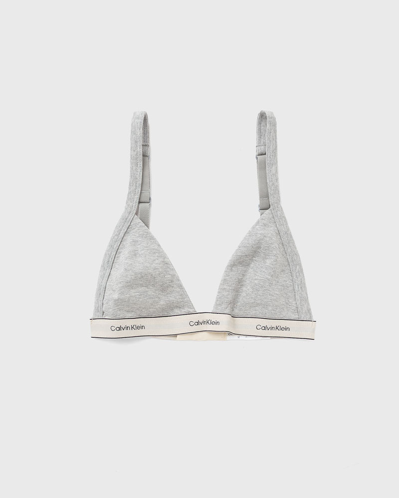 Calvin Klein Underwear Unlined Triangle Grey