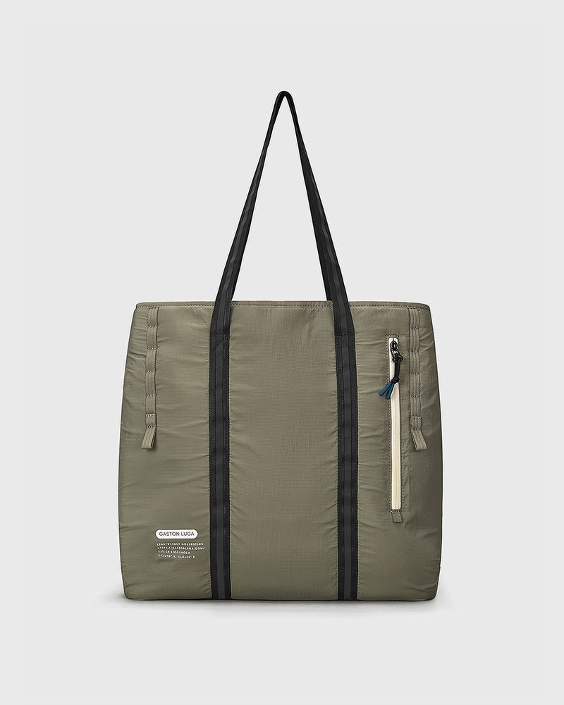Gaston Luga Lightweight Shopper Green