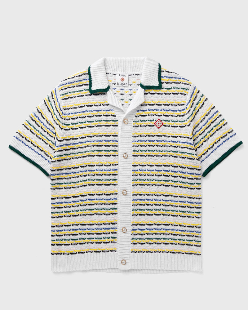 Casablanca Tuck Stitch Shirt Multi