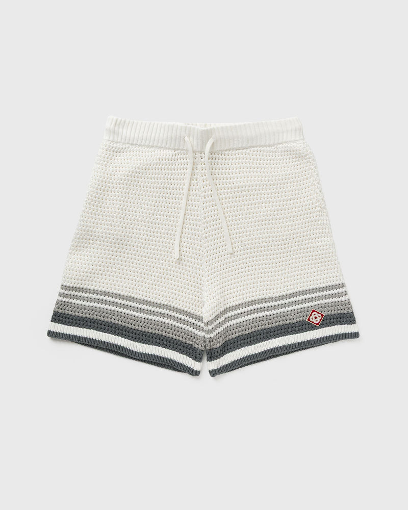 Casablanca Crochet Shorts White