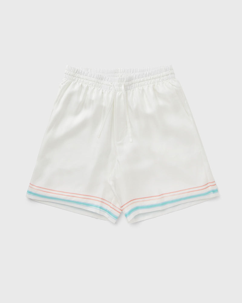Casablanca Dance Joy Silk Shorts White