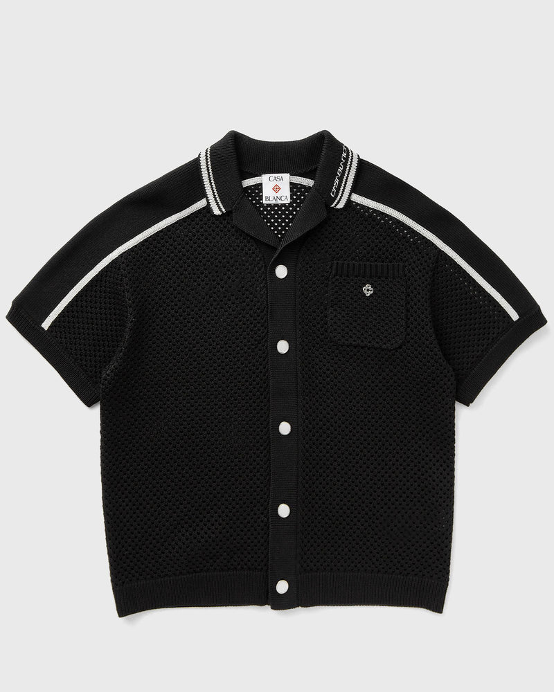 Casablanca Mesh Shirt Black