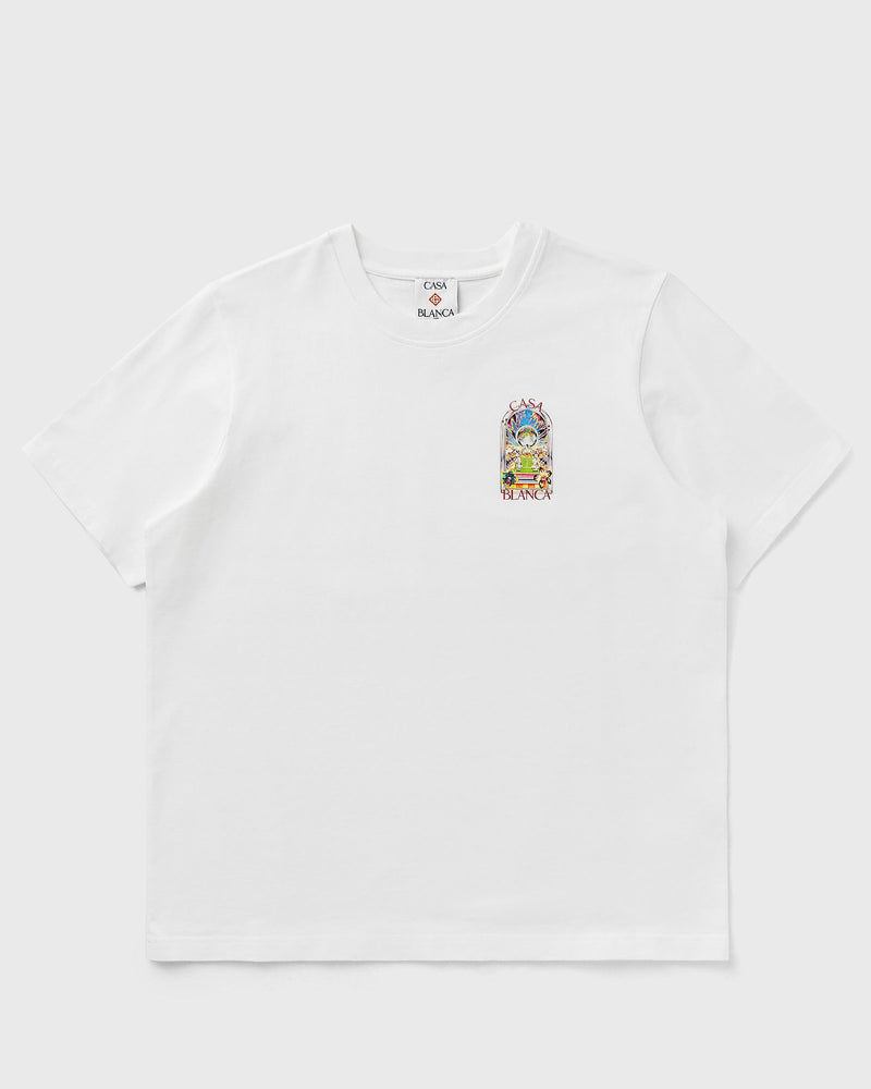 Casablanca Tennis Landscape Classic T-Shirt White