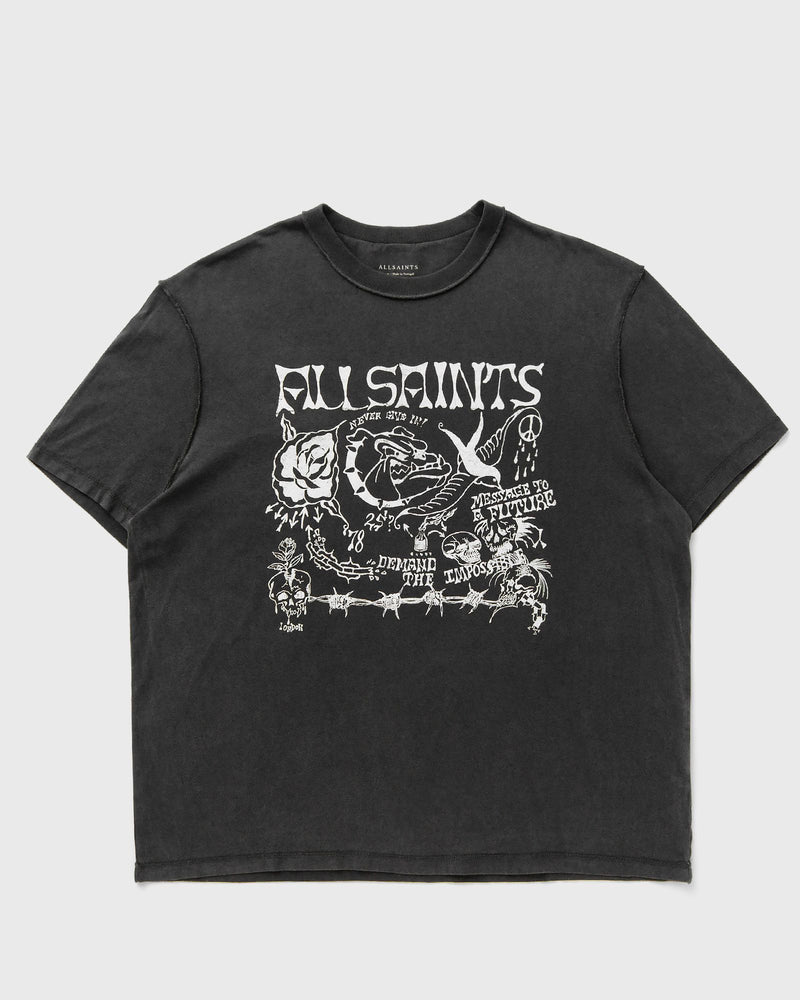 Allsaints Chingford Ss Crew Tee Black