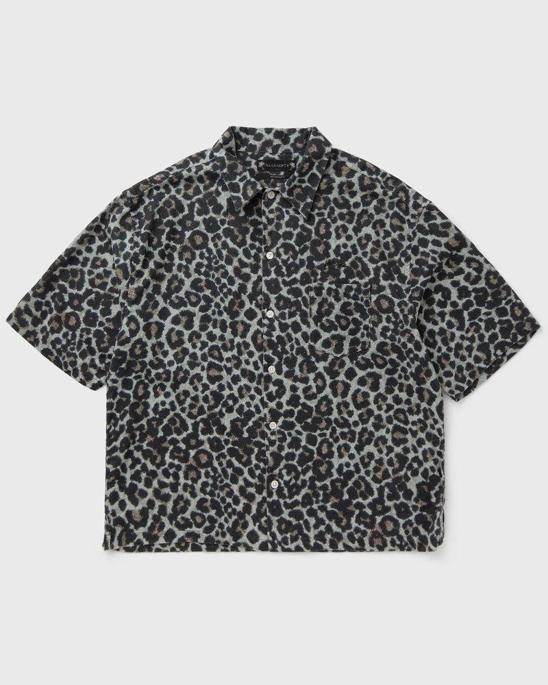 Allsaints Silesia Leo Ss Shirt Grey