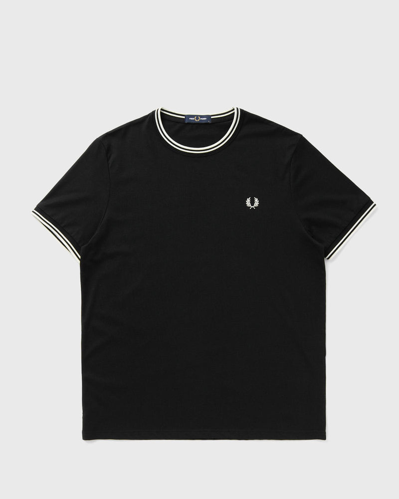 Fred Perry Twintippedt-Shirt Black