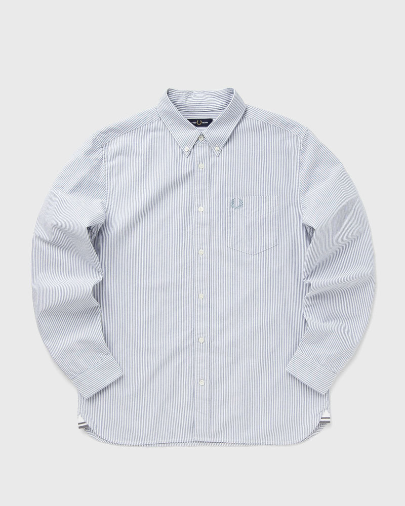Fred Perry Oxford Stripe Shirt Blue