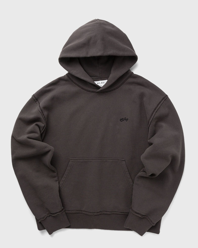 Olaf Signature Boxy Hoodie Grey