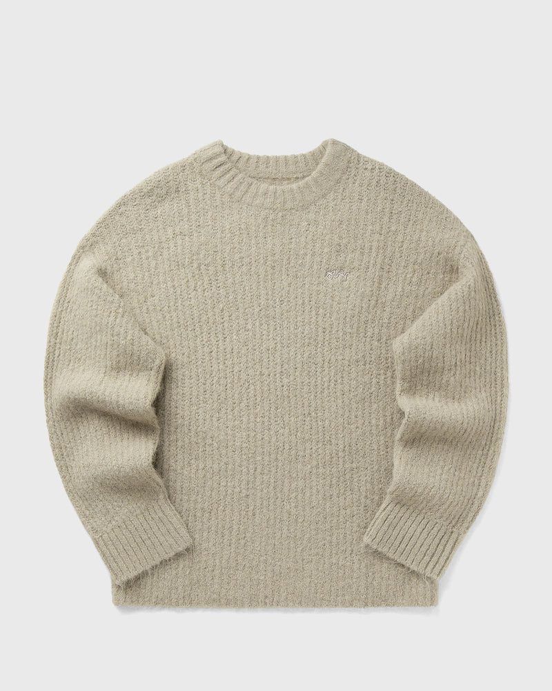 Olaf Hairy Knitted Crewneck Brown